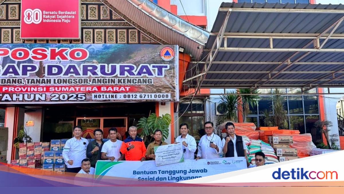 ASDP Salurkan Bantuan Rp185 Juta untuk Korban Bencana di Sumatera
