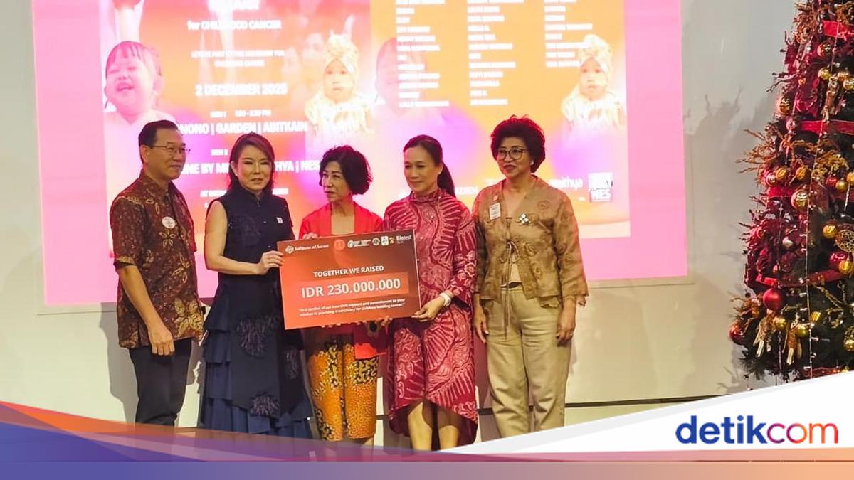Salurkan Amal ke YKAI, Lions Club Jaksel Tulip Bantu Anak Pejuang Kanker