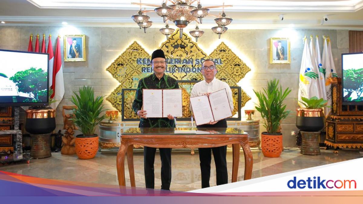 Mensos &amp; Mendiktisaintek Teken MoU soal Beasiswa Lulusan Sekolah Rakyat