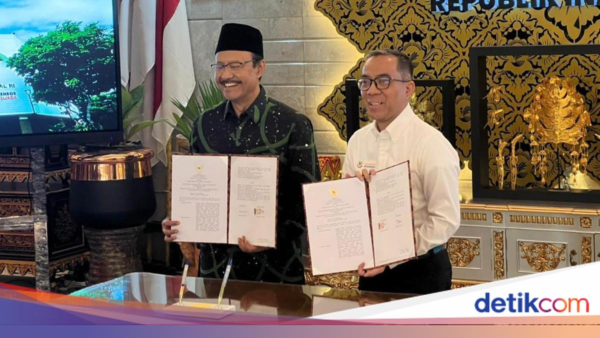 Mensos-Mendiktisaintek Teken MoU, Bina Lulusan SR Lanjut ke Perguruan Tinggi