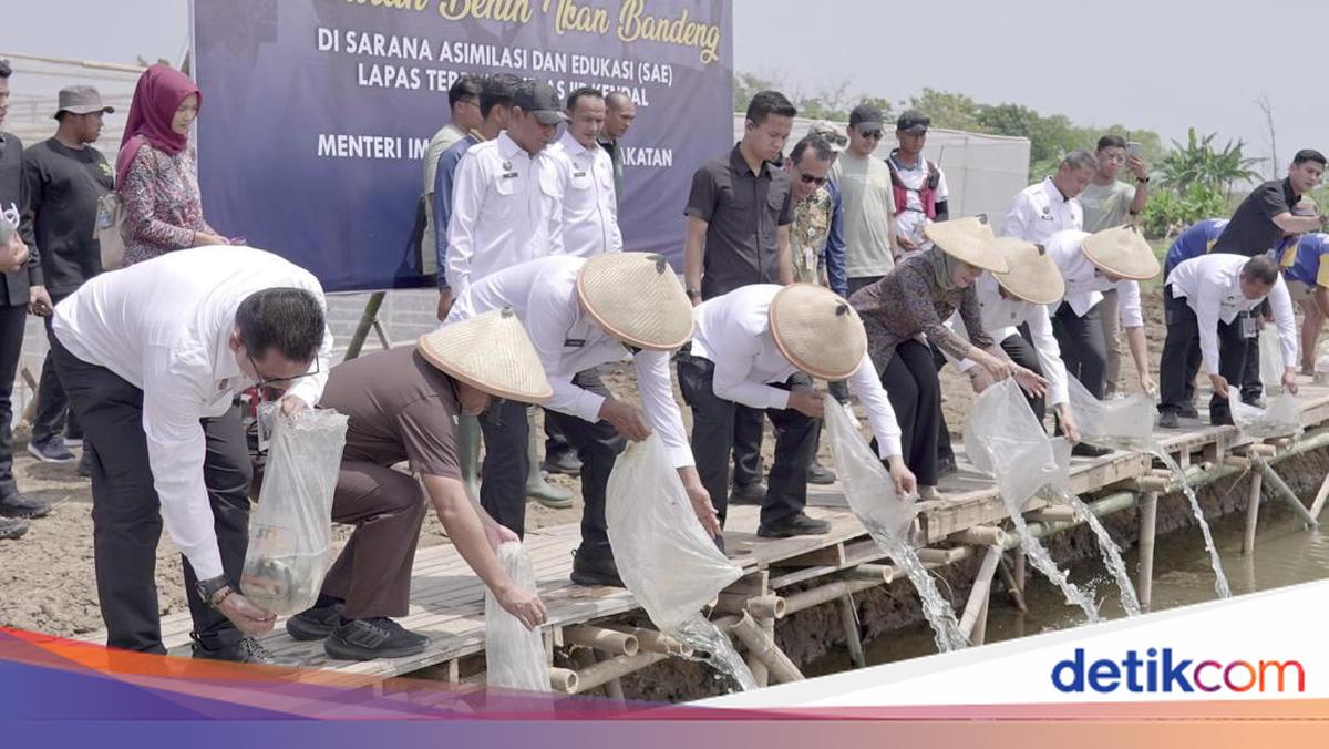 100 Ha Lahan Lapas Terbuka Kendal Dikelola untuk Ketahanan Pangan-Bengkel Napi