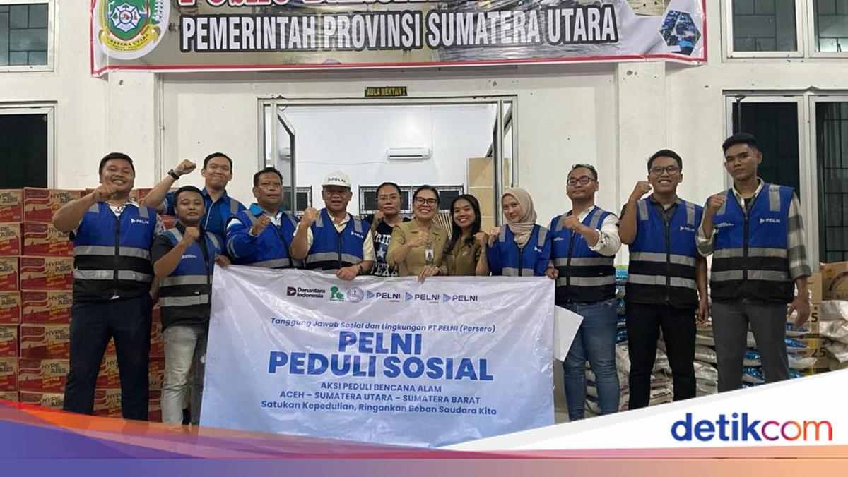 PELNI Salurkan Bantuan Darurat untuk Korban Banjir Bandang Sumut