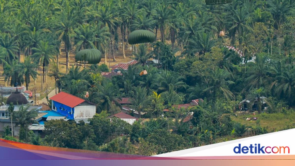 TNI Kirim Bantuan Metode Airdrop untuk Warga Aceh Tamiang yang Terisolasi Banjir