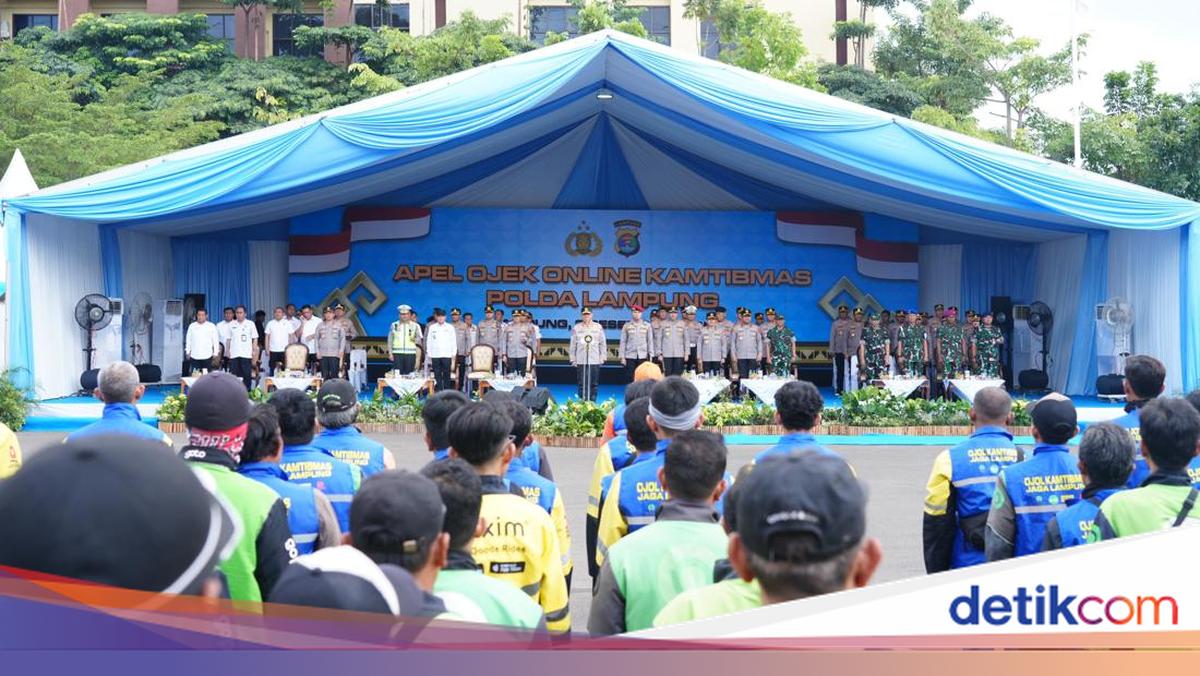 Wakapolri Ajak Peserta Ojol Kamtibmas di Lampung Doakan Korban Bencana Sumatera