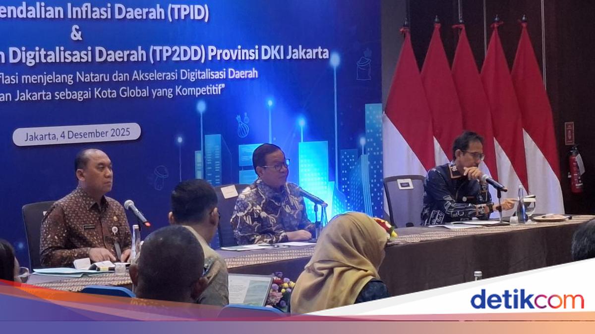 Jaga Inflasi Jakarta, Pramono Usul Ada Lomba Digitalisasi-Dekorasi Natal di Mal