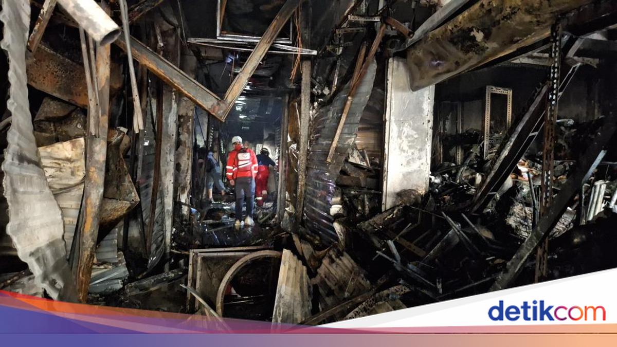 Kronologi Kebakaran Hanguskan Puluhan Kios di Pasar Anyar Bogor