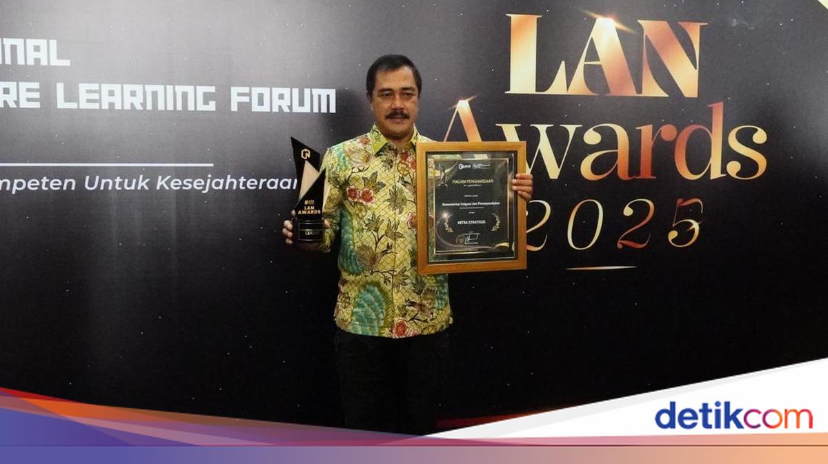 Dukung Pendidikan ASN, KemenImipas Raih Penghargaan Mitra Strategis LAN RI