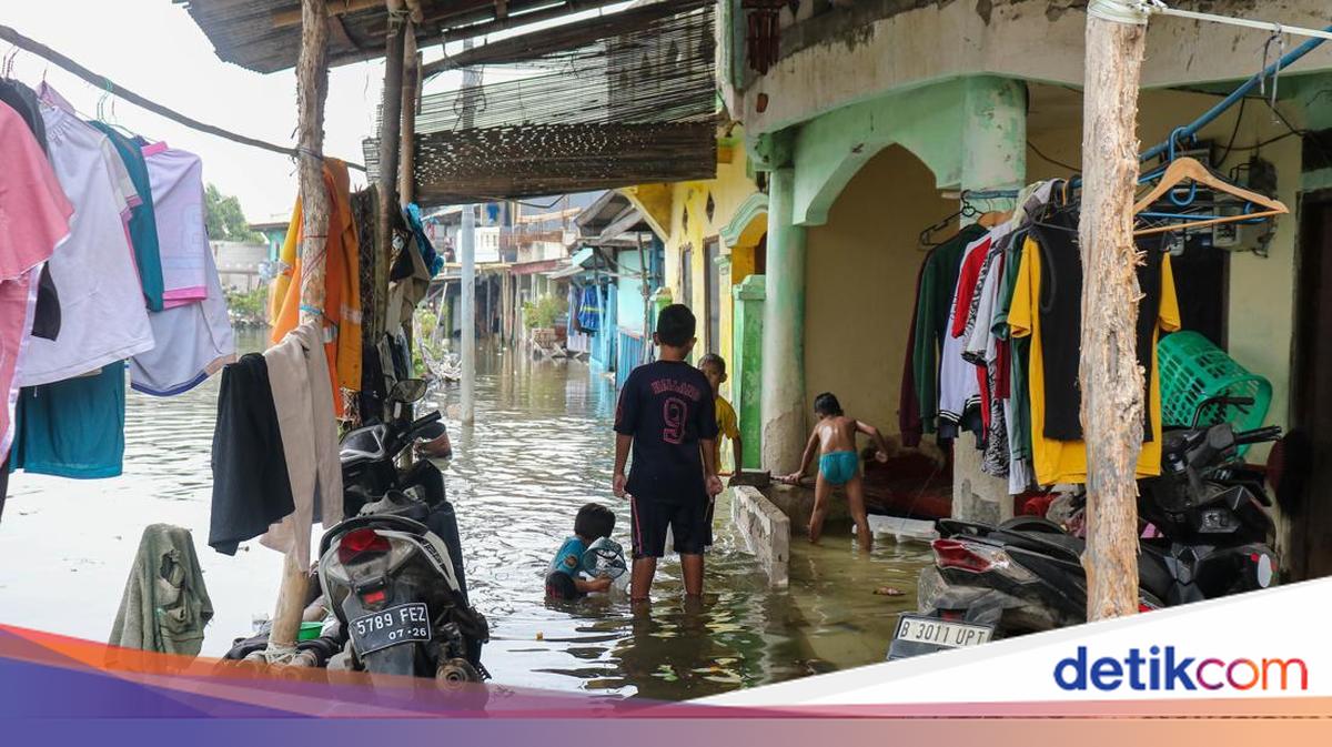 6 RT di Kepulauan Seribu hingga Jakut Masih Terendam Banjir Rob Malam Ini