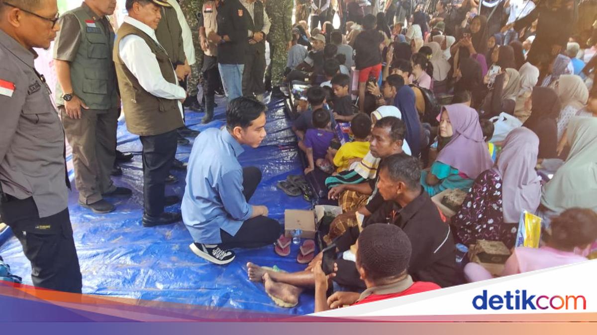 Wapres Gibran Kunjungi Posko Pengungsi Banjir Bandang di Kabupaten Agam Sumbar