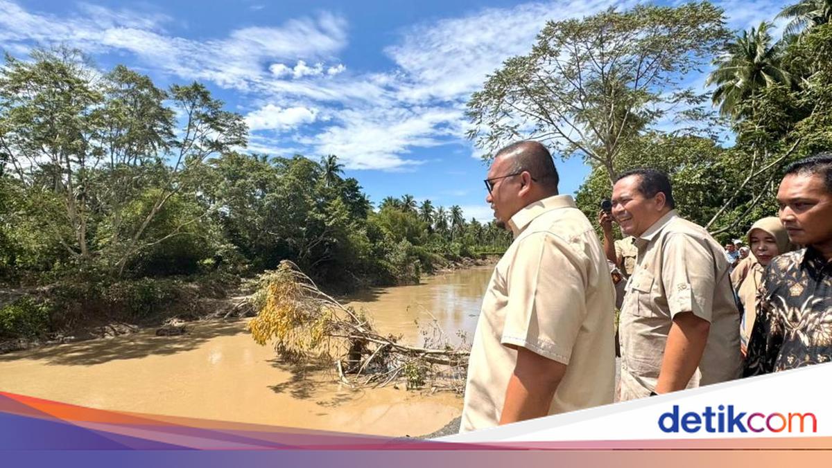 Tinjau Batang Mangor, Andre Rosiade Kawal Pariaman Ajukan 2 Proposal ke Pusat