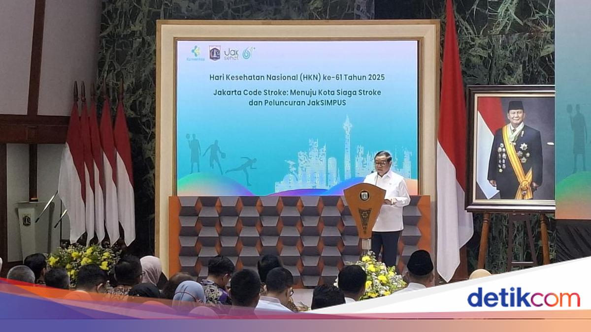 Pramono Kerahkan 584 Pasukan Putih untuk Respons Cepat Penanganan Stroke