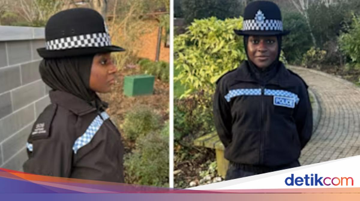 Unik! Inggris Mulai Produksi Hijab Taktis untuk Polisi Wanita