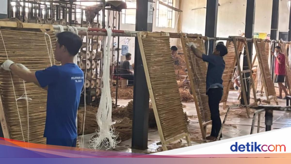 Coir Net Buatan Napi Lapas Cirebon Tembus Pasar Korsel