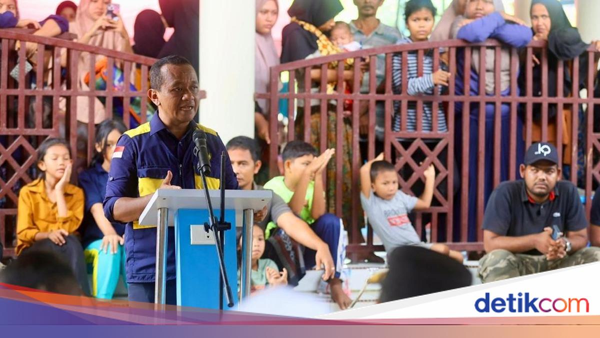 Bahlil Pastikan Bantuan-Dukungan PLN Berjalan Optimal di Posko Bencana Aceh