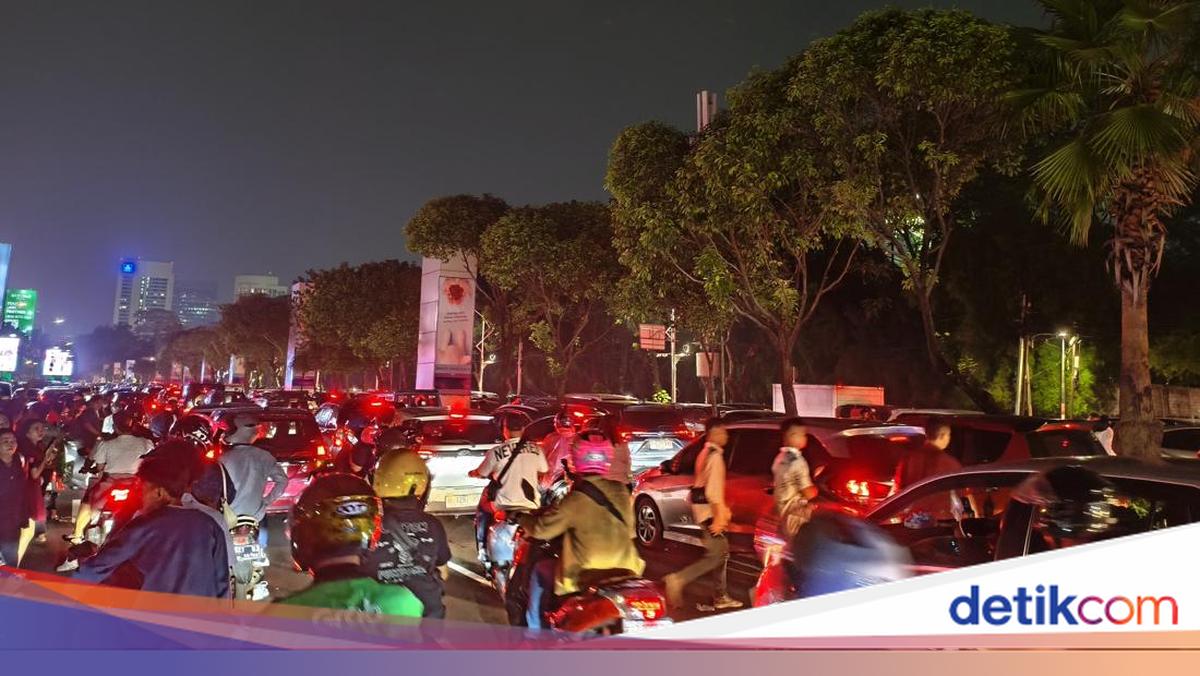 Perayaan Natal Tiberias di GBK Selesai, Lalin Sekitar Senayan Macet