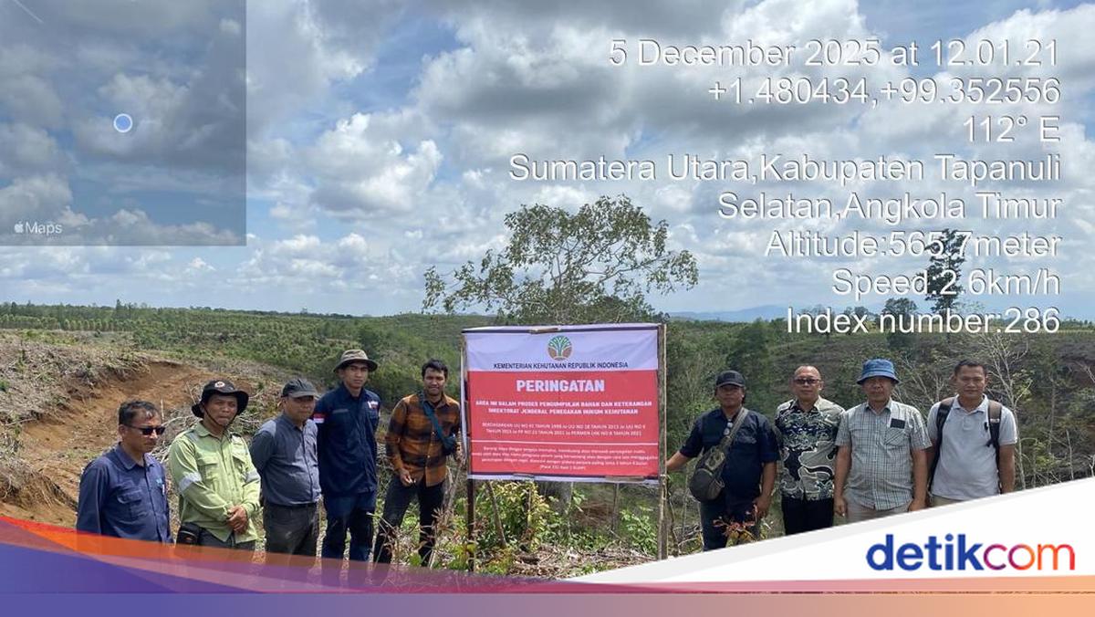 Kemenhut Segel 4 Subjek Hukum Terduga Penyebab Bencana Sumatera