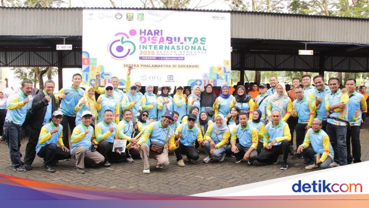 Fun Walk Warnai Peringatan Hari Disabilitas Internasional 2025 di Sukabumi