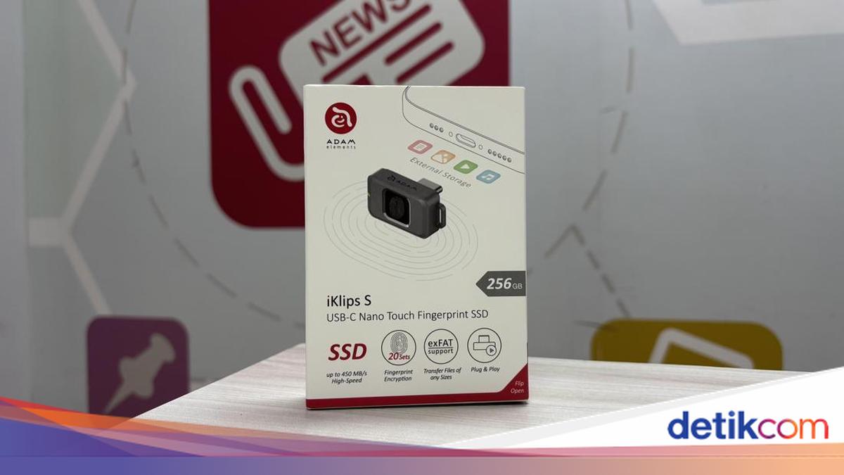 Mini Banget! Ini Wujud iKlips S, SSD Terkecil di Dunia Harga Rp 1 Juta