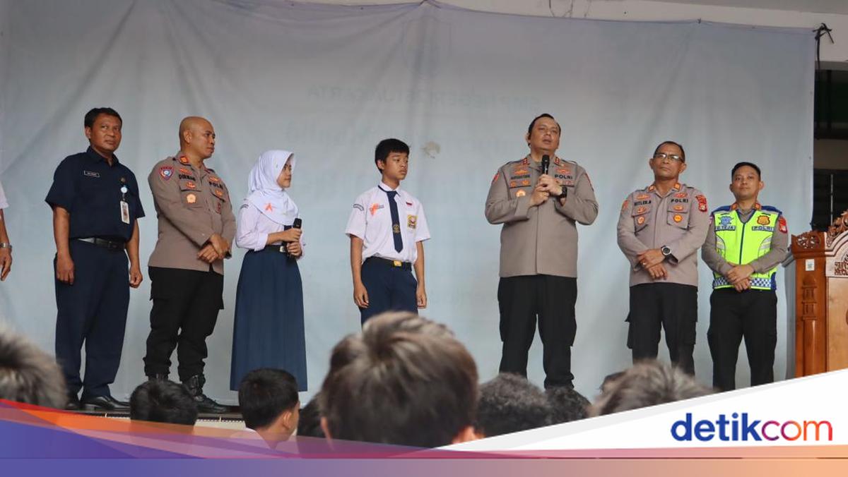 Polisi Ingatkan Siswa SMP di Priok soal Bahaya Tawuran, Narkoba-Konten Porno