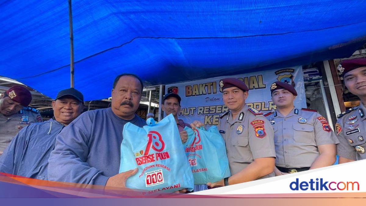 Peringati HUT Reserse Ke-78, Polda Kalsel Bagikan 500 Paket Sembako Gratis