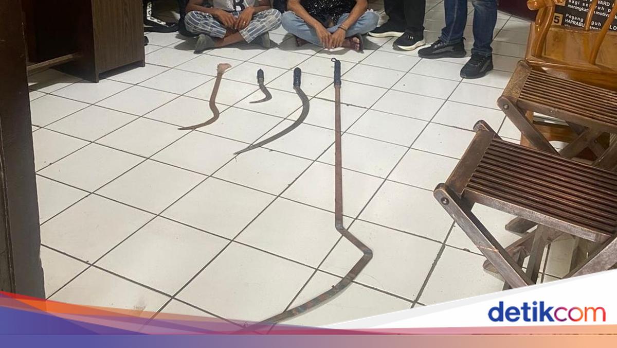 Polisi Ciduk 2 ABG Hendak Tawuran di Pati, Corbek 2 Meter Disita