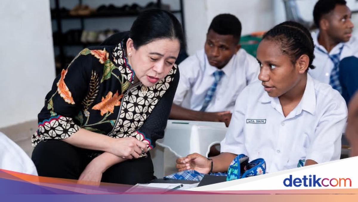 Puan Kunjungi Sekolah Anak Papua Pedalaman, Dengarkan Harapan Bangun Daerah