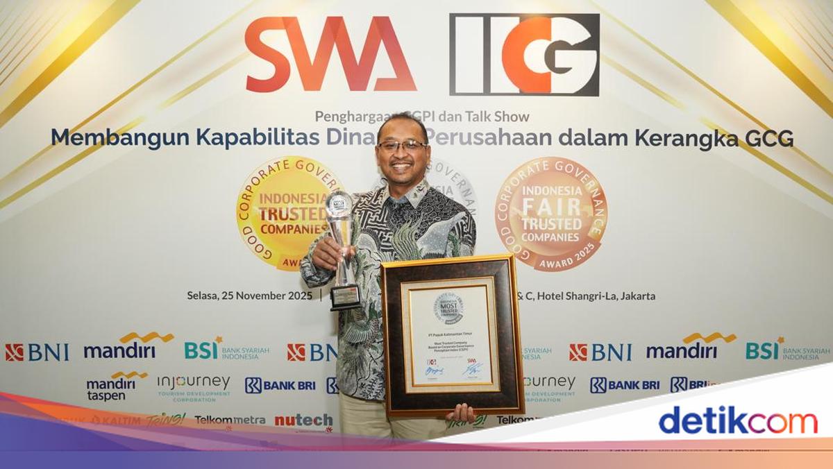 Pupuk Kaltim Raih Gelar Perusahaan Paling Terpercaya di Ajang CGPI 2025