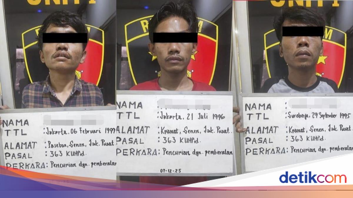 Beraksi di Bus TransJakarta, 3 Pencopet Ditangkap Polisi