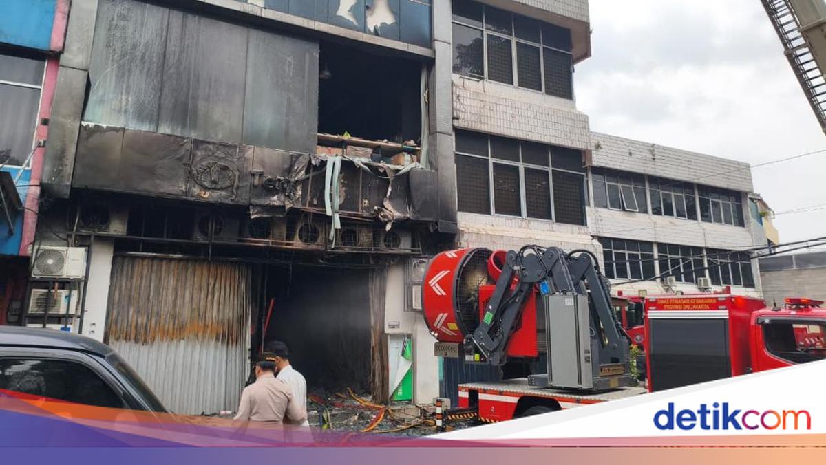 Ruko Terra Drone yang Terbakar di Jakpus Jadi Kantor juga Lokasi Servis