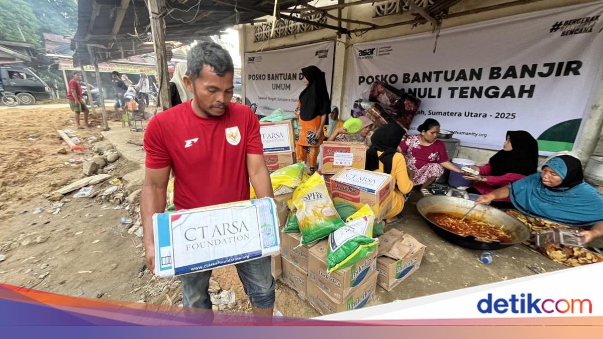 Korban Banjir Sumatera Terima 20 Ton Bantuan yang Disalurkan CT ARSA