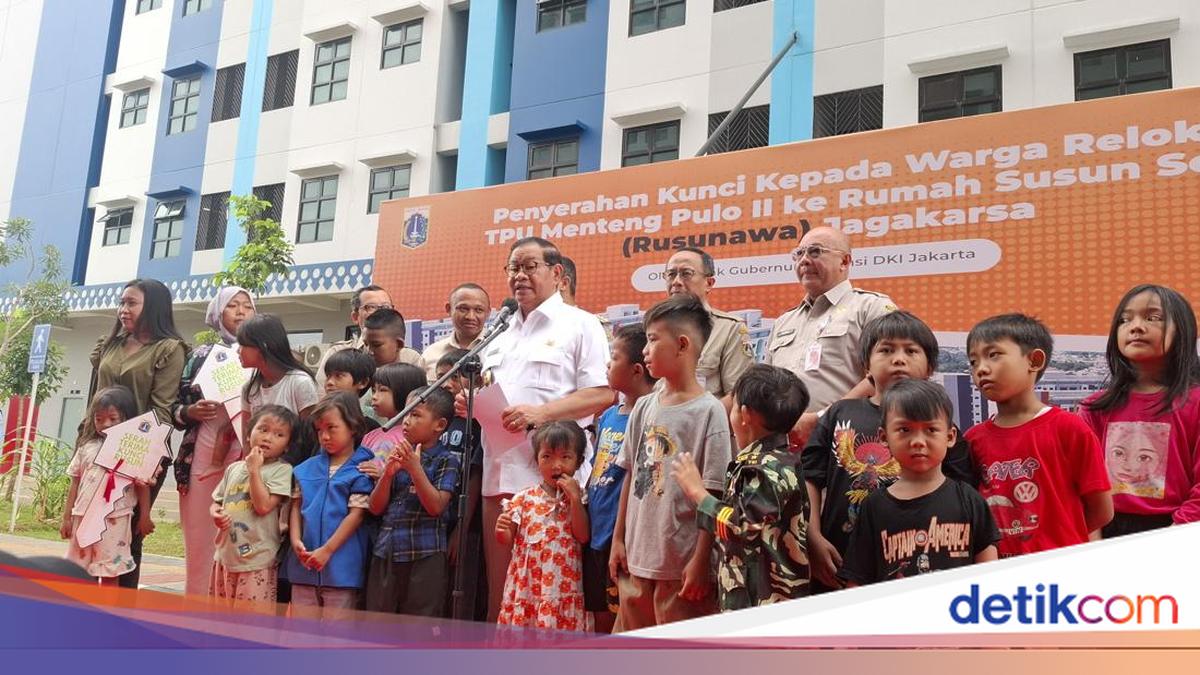 Pramono Relokasi 137 KK TPU Menteng Pulo ke Rusun, Sewa Gratis 6 Bulan