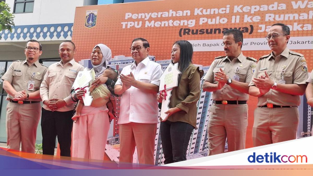 Pram Gratiskan Sewa Rusun 6 Bulan, Warga Eks TPU Menteng Pulo Nangis Haru