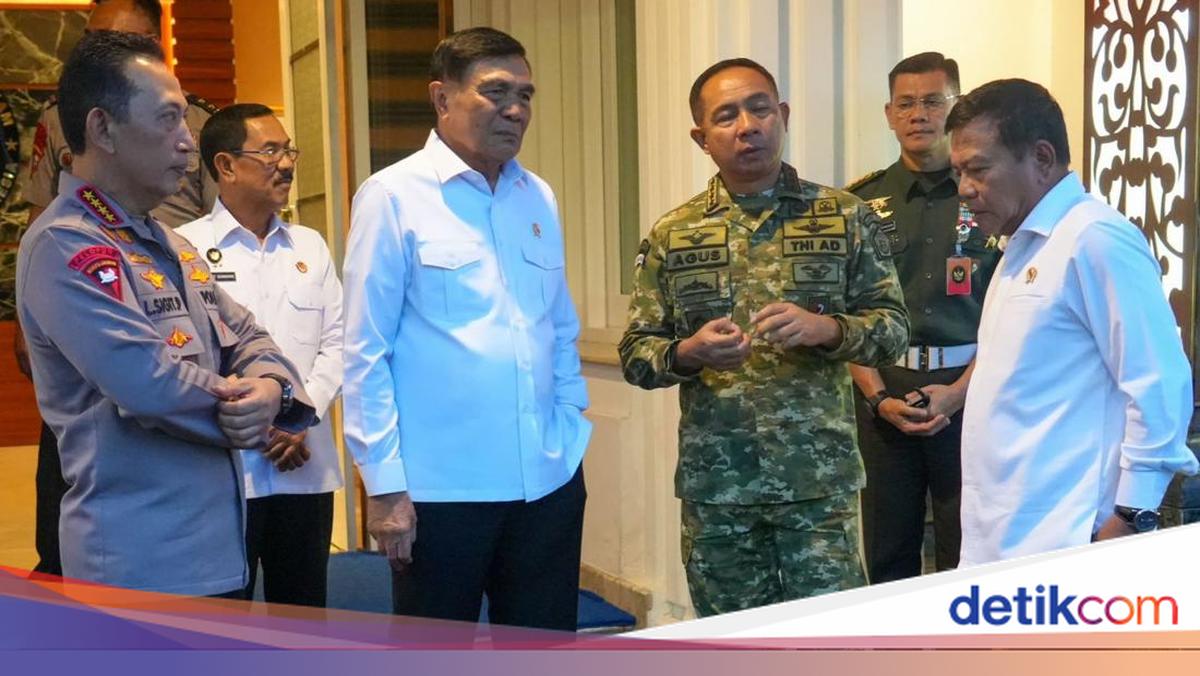 Menko Polkam Rakor Bareng Panglima TNI-Kapolri-BIN soal Penanganan Bencana Sumatera