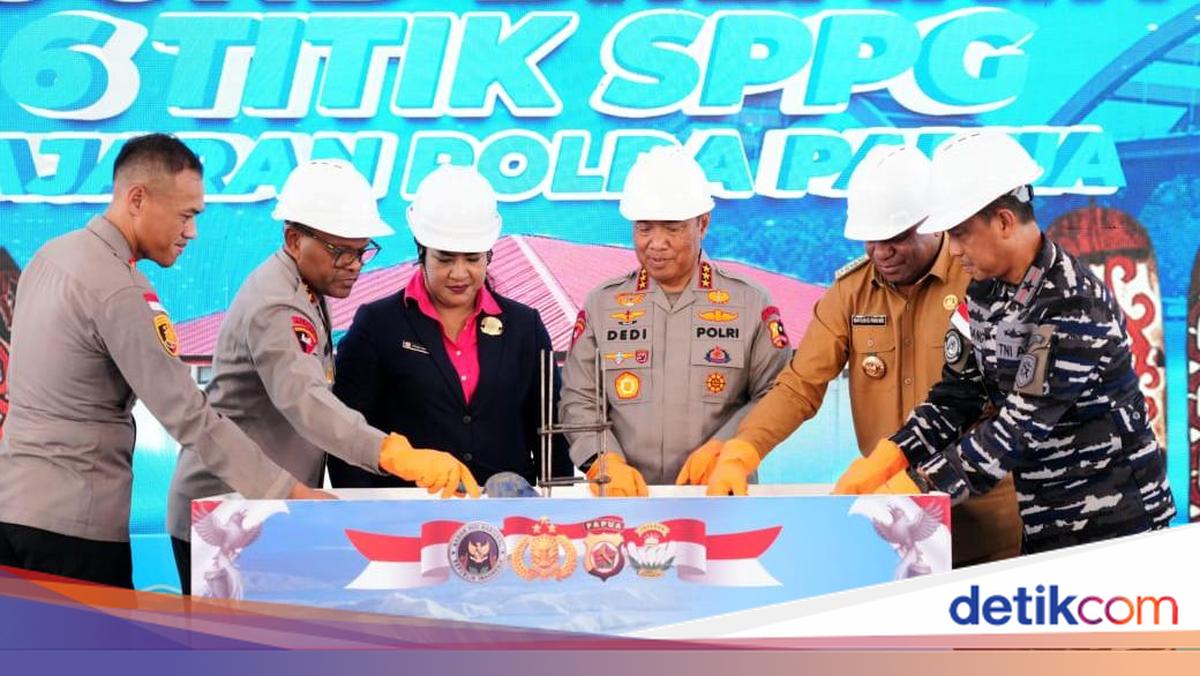 Wakapolri Groundbreaking 6 SPPG Baru di Papua, Percepat Layanan di Daerah 3T