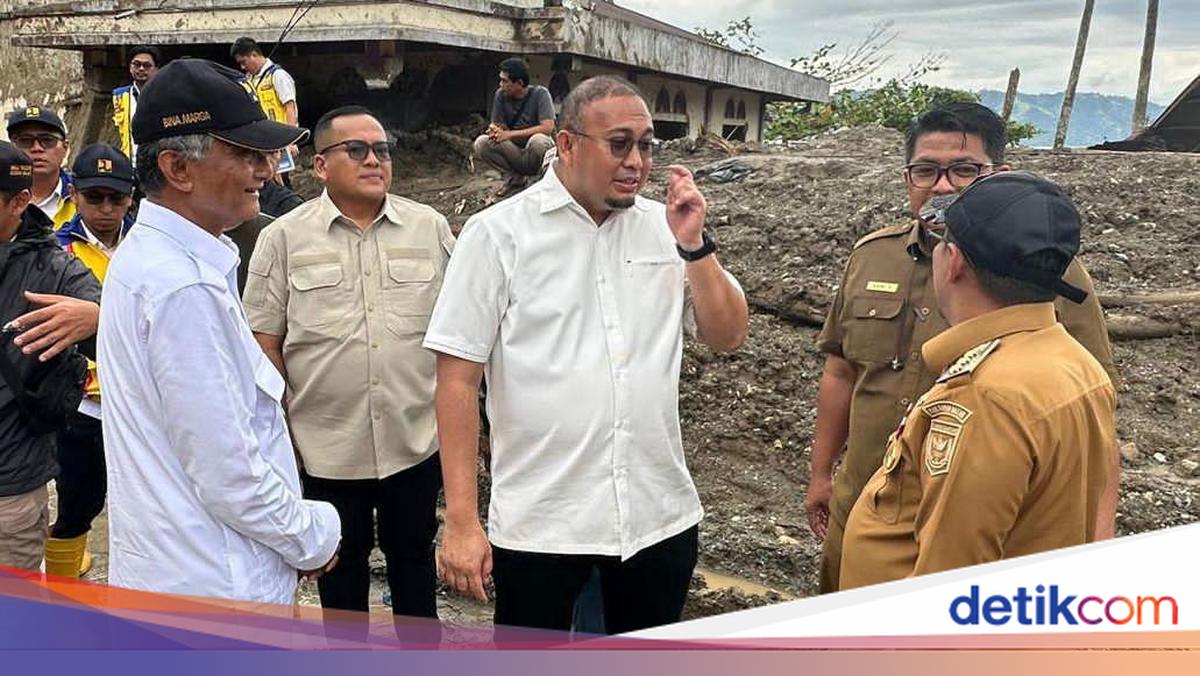 Andre Rosiade-Menteri PU Percepat Rekonstruksi Malalo-Sumpur Pascabencana