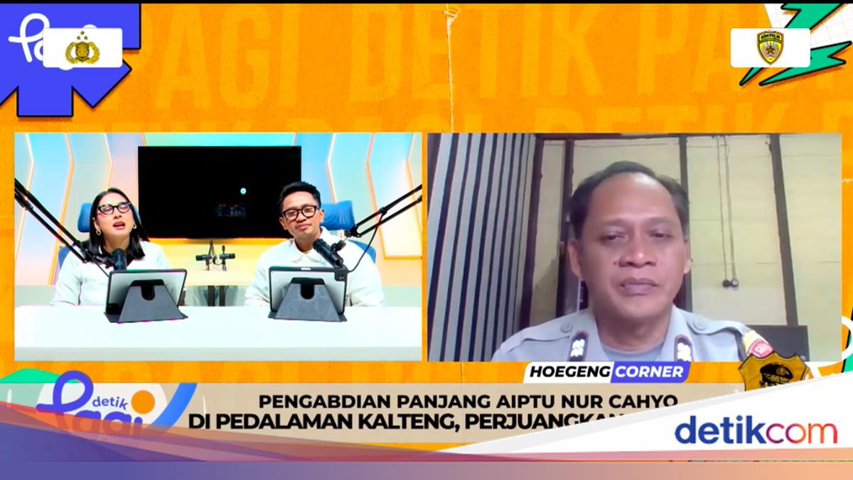 Aiptu Nur Cahyo Cerita Bantu Hadirkan Air Bersih untuk Warga Pedalaman Kalteng