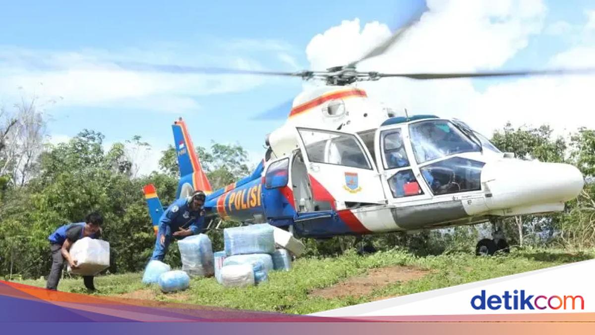 Kisah Haru Pilot Heli Polri, Tak Ingin Warga Tapteng Kelamaan Tunggu Bantuan
