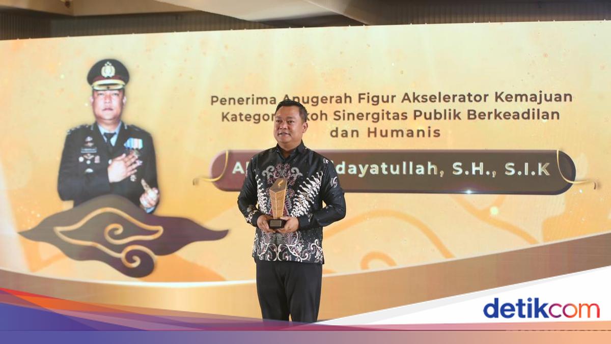 Kapolres Ciamis Dianugerahi Tokoh Sinergitas Publik Berkeadilan dan Humanis