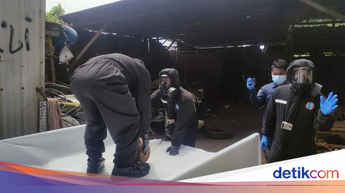 Bisa-bisanya Besi Terpapar Radioaktif di Cikande Malah Dicuri