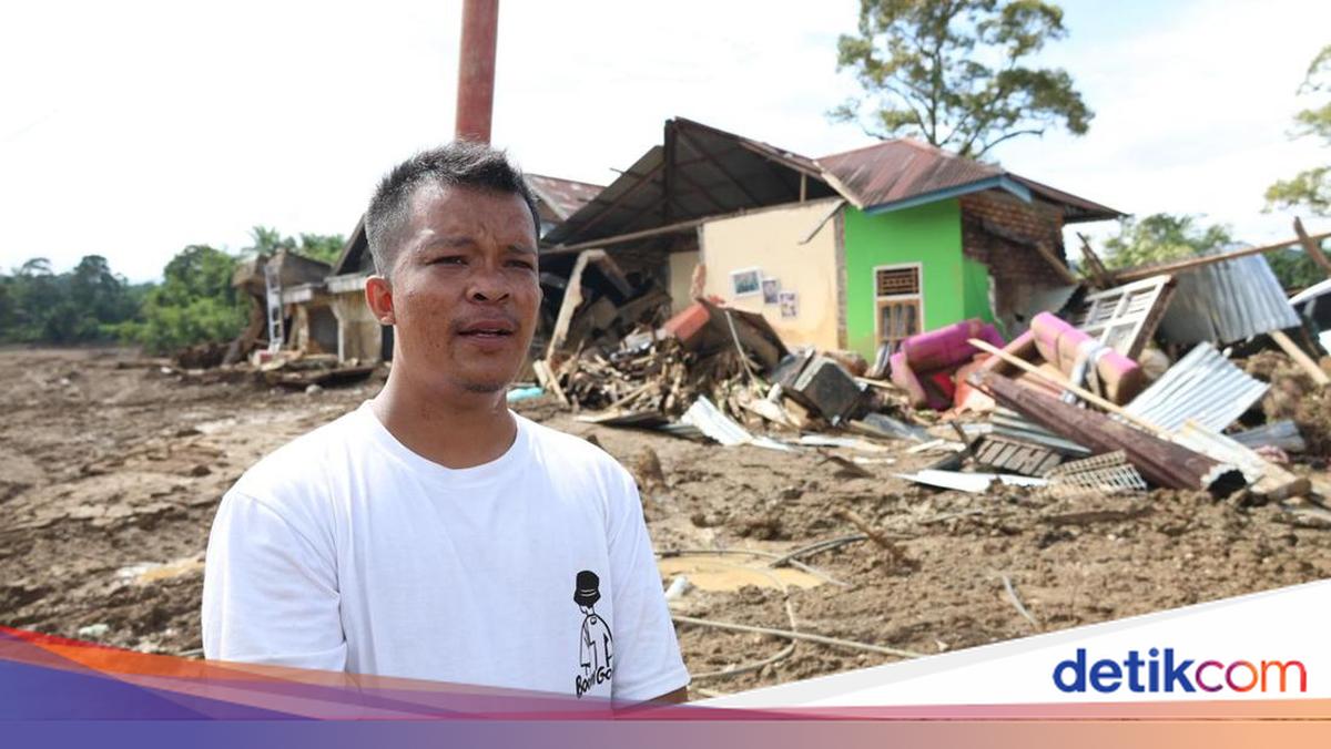 Perjuangan Joris Arungi Banjir demi Selamatkan Istri yang Hamil di Agam