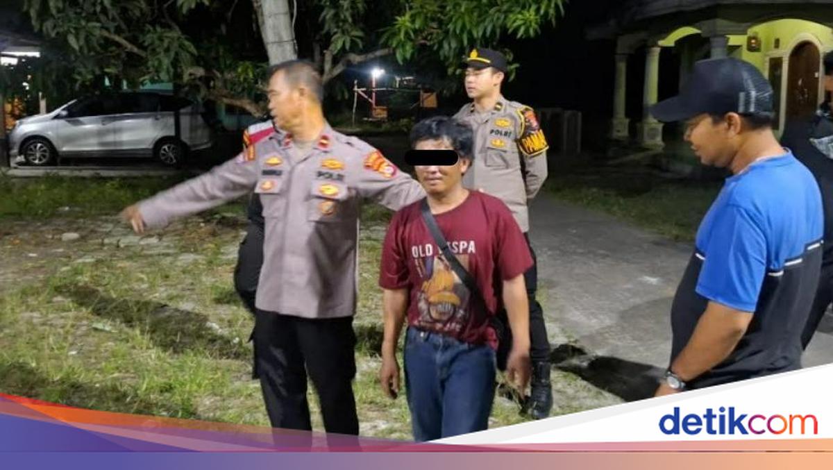 Terima Laporan Via 110, Polisi Amankan Pria Diduga ODGJ Bikin Gaduh di Serang
