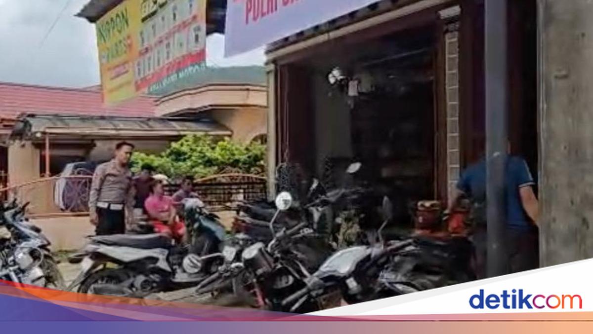 Aksi Polisi di Sumut Beri Servis-Cuci Motor Gratis Bagi Warga Terdampak Bencana