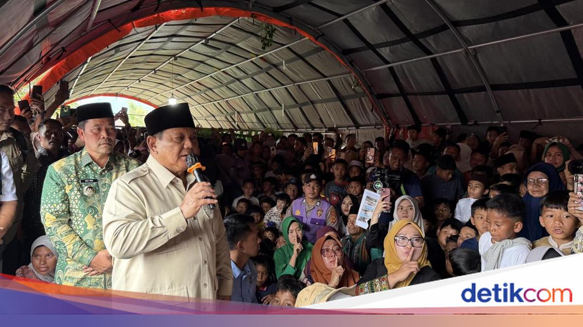 Kata Prabowo Agar Siapapun Tak Wisata Bencana