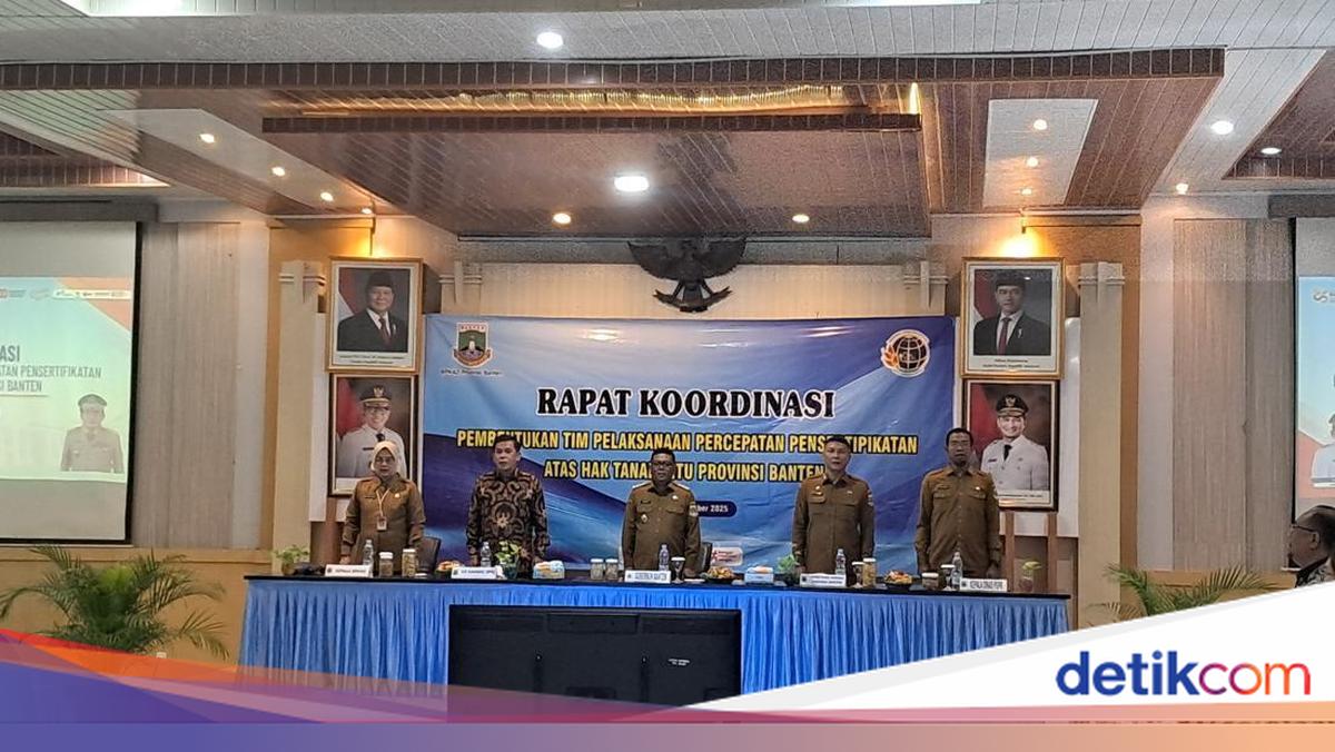 BPN Rakor Bareng Andra Soni: Banten Punya 137 Situ, Baru 20 yang Bersertifikat