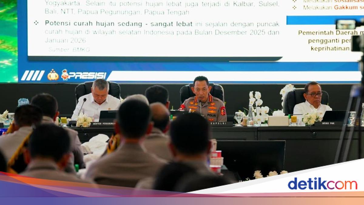 Kapolri Ingatkan Pentingnya Sinergisitas Stakeholder untuk Keberhasilan Pelayanan Nataru