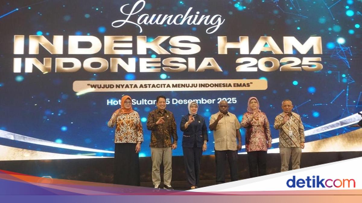 KemenHAM-BPS Perkuat Kolaborasi Lewat Peluncuran Hasil Indeks HAM 2025