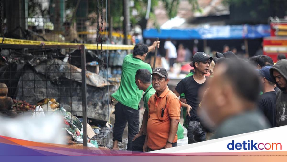 5 Fakta Ratusan Kios di Pasar Induk Kramat Jati Dilalap Si Jago Merah