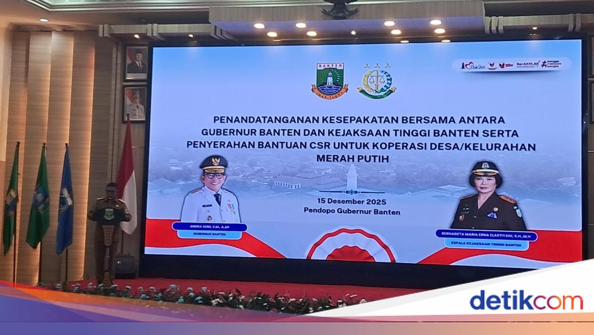 Pemprov Gandeng Kejati Banten Kawal Pembangunan Gerai Koperasi Merah Putih