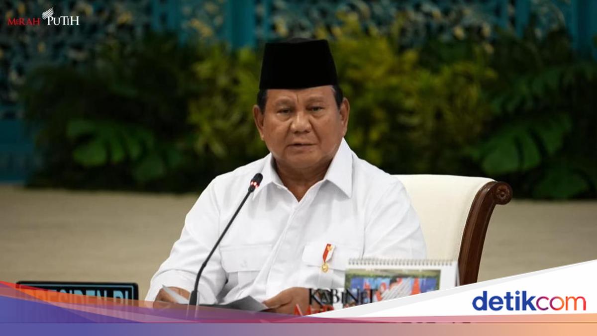 Prabowo ke Jajaran Kabinet: Kalau Dimaki Tenang Saja, Tetap Kerja untuk Rakyat