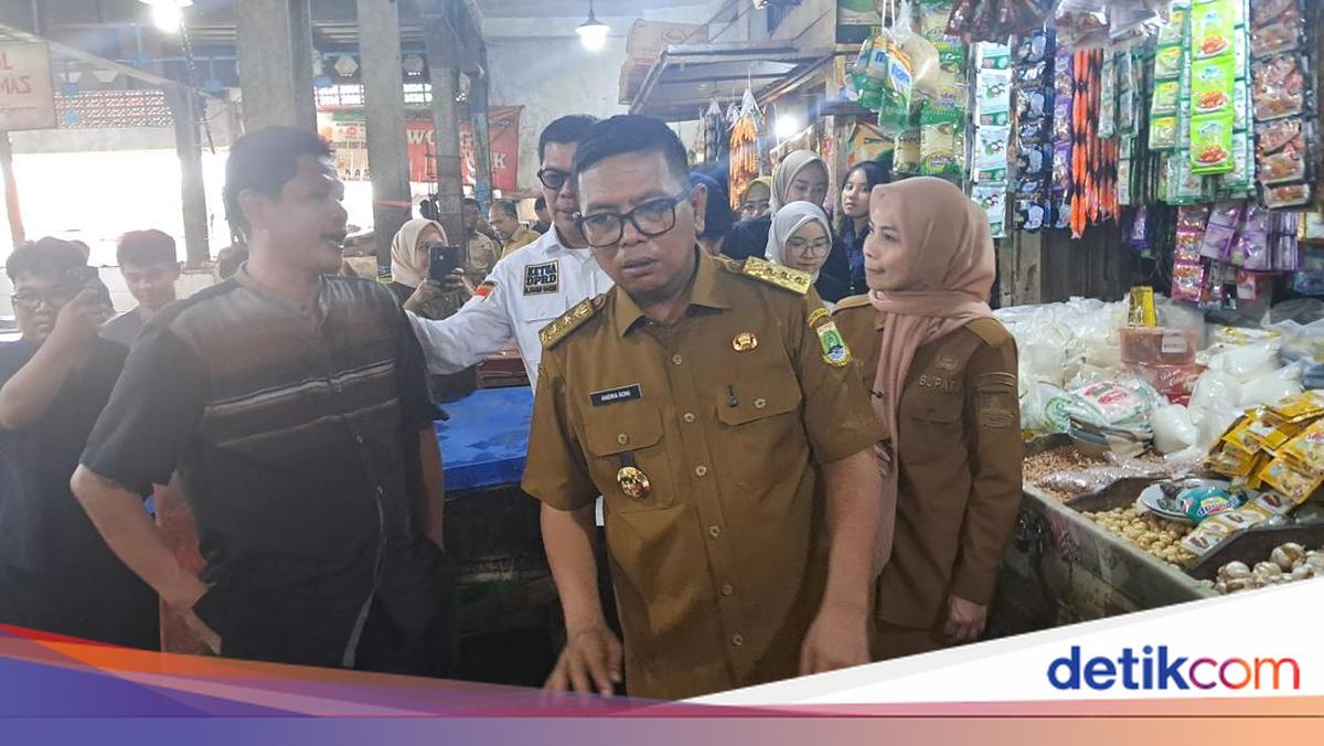 Kunjungi Pasar Ciruas, Gubernur Banten Dapat Keluhan soal Harga Minyakita